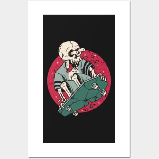 Skating till death Posters and Art